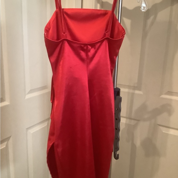 Emerald Sundae Vibrant Red Mini Dress - Picture 2 of 4